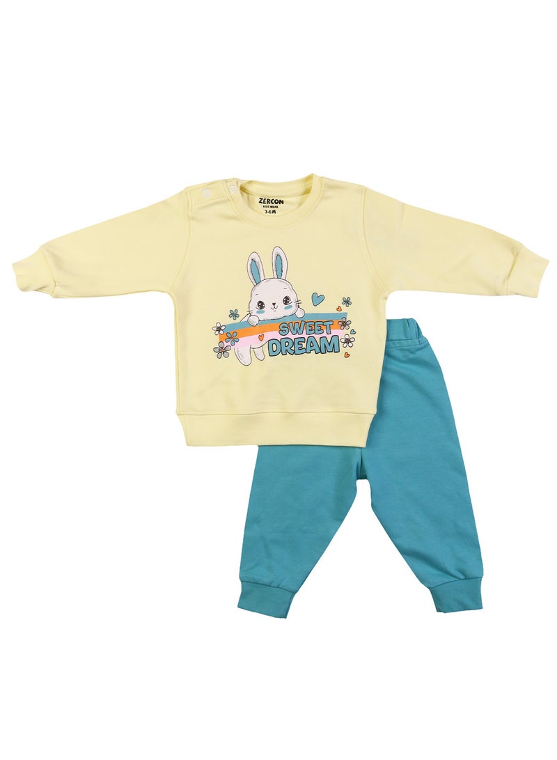 Zercon Autumn Pajama Set for Newborn Babies 1306 - Image 1
