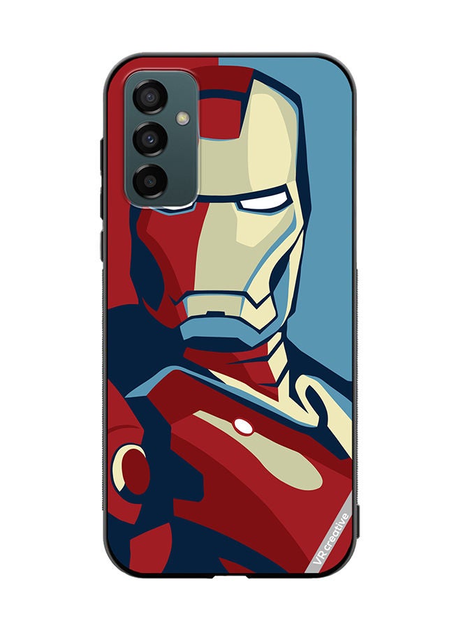 VR CREATIVE Protective Case Cover For Samsung Galaxy F23 Iron Man Red And Blue Design Multicolour - Image 1