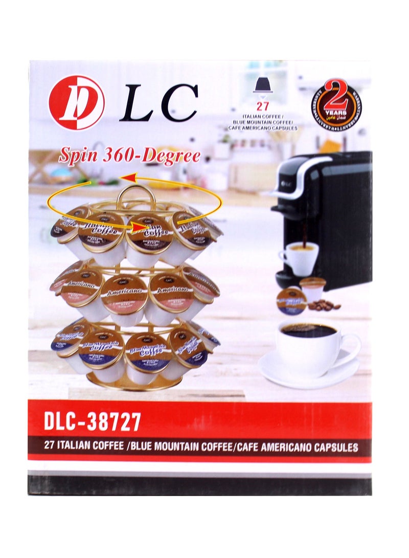 دي إل سي  رف معدني لتخزين القهوة dlc-38727 - Image 5