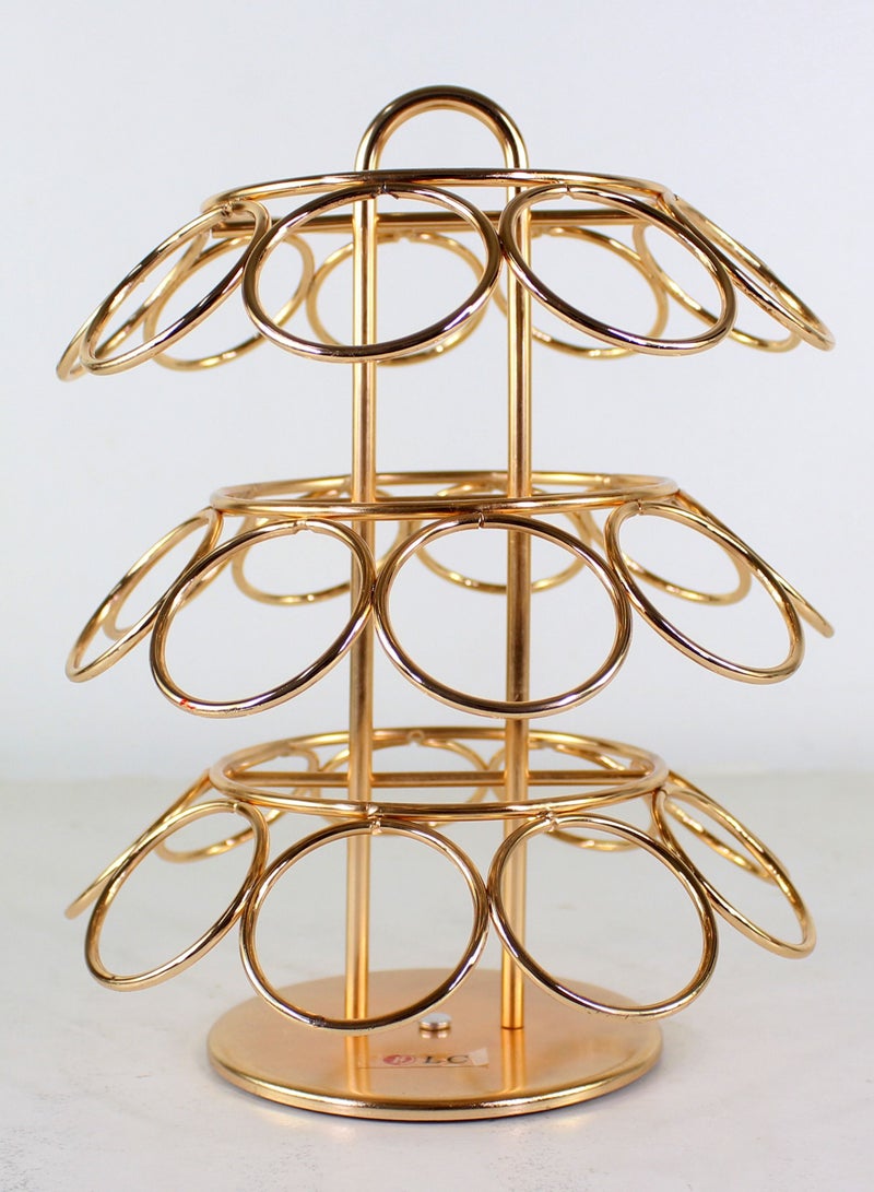 دي إل سي  رف معدني لتخزين القهوة dlc-38727 - Image 1