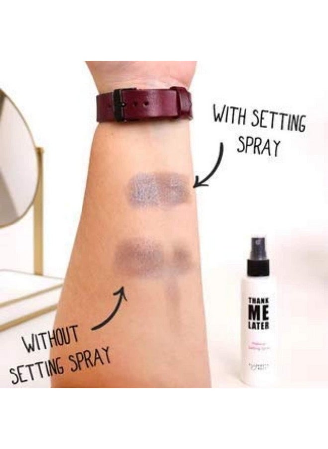 Elizabeth Mott Thank Me Later Face Makeup Setting Spray For Oily Skin Cruelty Free Weightless Hydrating Long Lasting Matte Finishing Spray For Face & Skin That Glow 95Ml  - Image 5