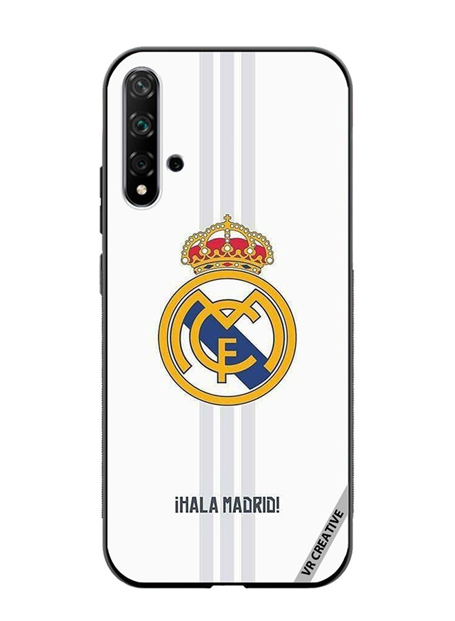 VR CREATIVE Protective Case Cover For Huawei Nova 5T Madrid Design Multicolour - Image 1