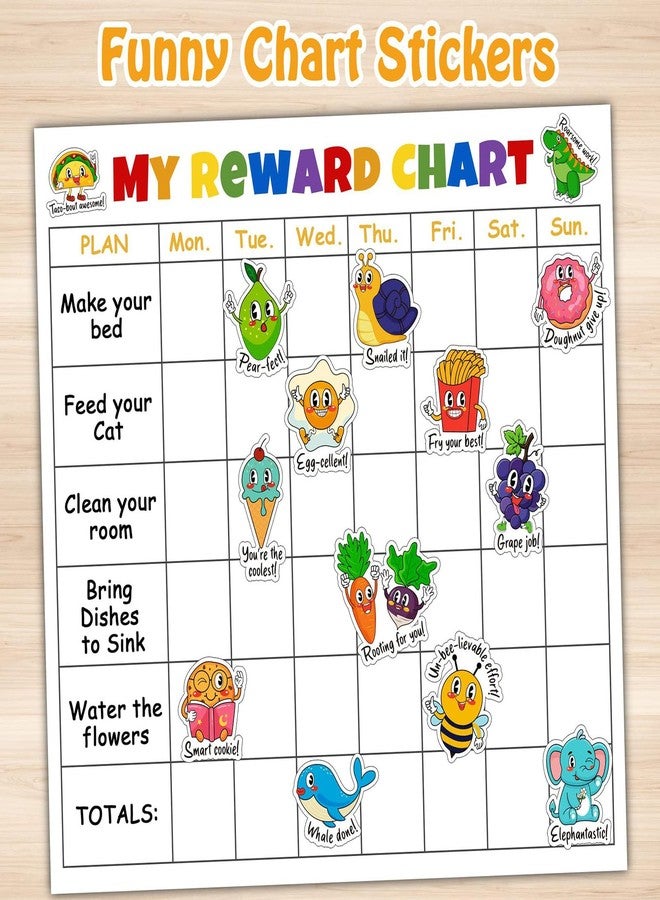 ZhildChen 800PCS Punny Teacher Rewards Sticker for Students Positive Encouragement Stickers for Home School Supplies Motivational Class Rewards Incentive Stickers Adorable Cute Incentive Stickers (Style A) - Image 3
