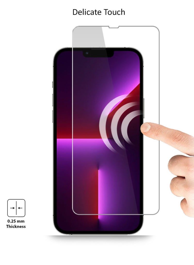 Techie Apple iPhone 13 Pro HD Clear Tempered Glass Screen Protector - Image 4