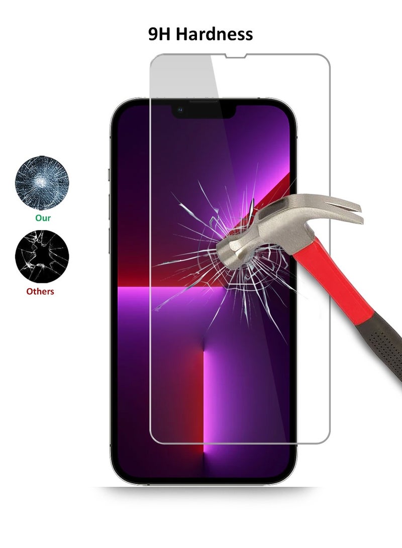 Techie Apple iPhone 13 Pro HD Clear Tempered Glass Screen Protector - Image 3