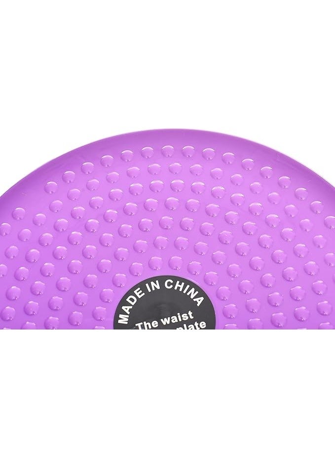 Twist Waist Disc Board Adult Waist Slimming Fitness Body Shaping Aerobic Machine Rotating Balance Board Female Twister Exercise Fitness Slim Sports Equipment Reduce Fidgeting - Blue - Image 2