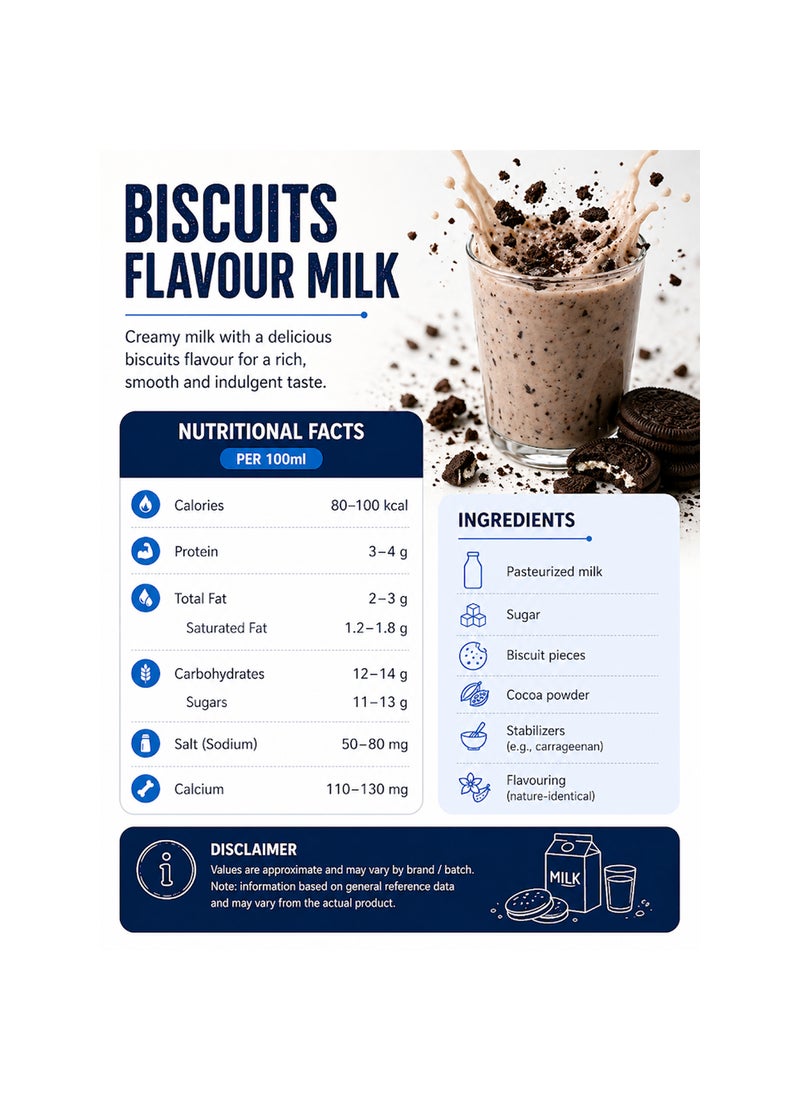 alrabie Chocolate Biscuit Milk - Image 3