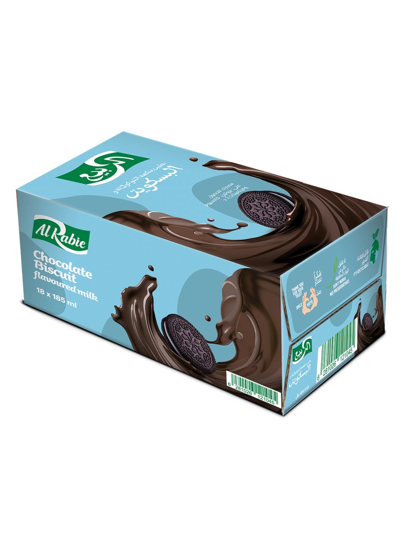 alrabie Chocolate Biscuit Milk - Image 1