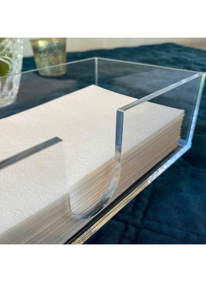 TPGP Guest Towels Disposable Cloth Like Paper Christmas Paper Towles Hand Napkins Soft, Absorbent, Paper Hand Towels for Kitchen, Bathroom, Parties, Weddings, Dinners or Events (Hand Towel Holder) - Image 4