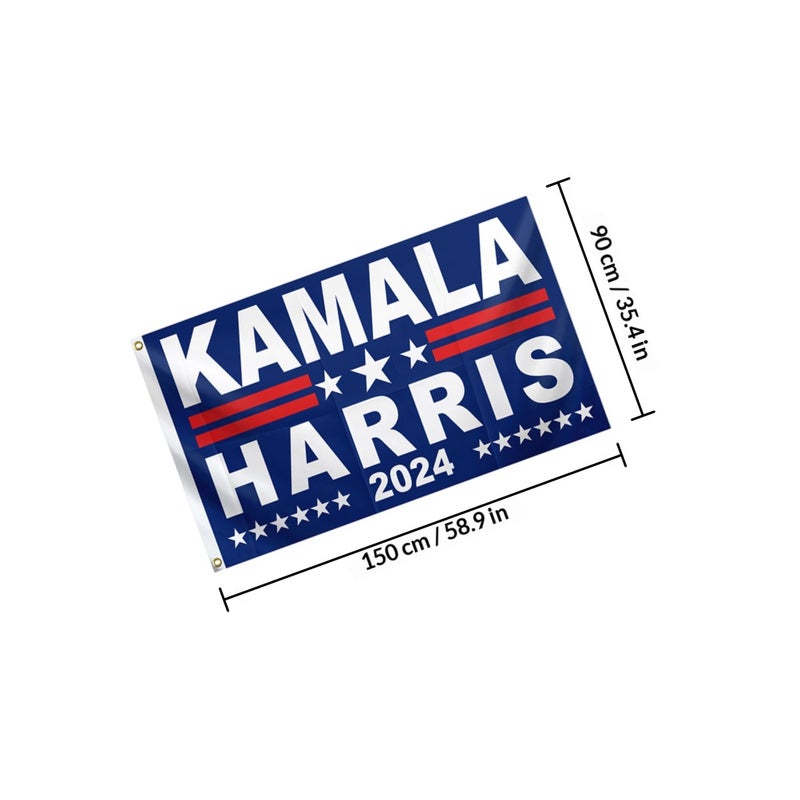 2024 Flag Show Your Support for Flag 2024 Election Support Flag Outdoor Decorative Banner Election Flag Banner - Image 2