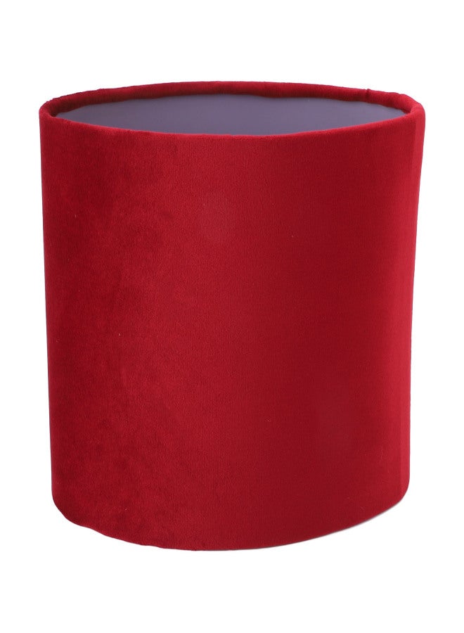 Oval Lamp Shade Cloth Lampshade E27 E14 Universal Use Modern Lamp Cover for Table Floor Lamp Burgundy - Image 1