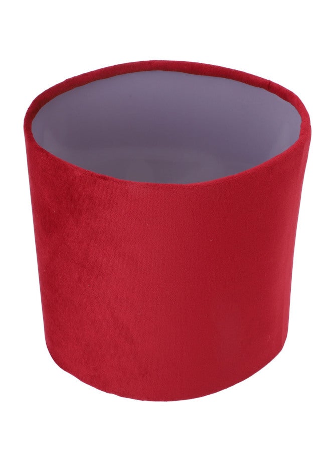 Oval Lamp Shade Cloth Lampshade E27 E14 Universal Use Modern Lamp Cover for Table Floor Lamp Burgundy - Image 3