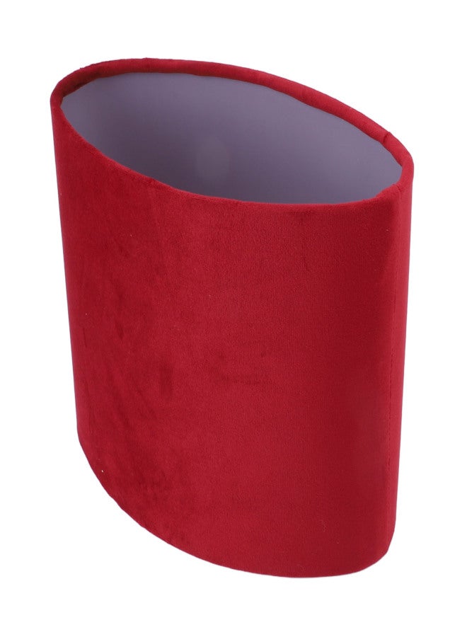 Oval Lamp Shade Cloth Lampshade E27 E14 Universal Use Modern Lamp Cover for Table Floor Lamp Burgundy - Image 5