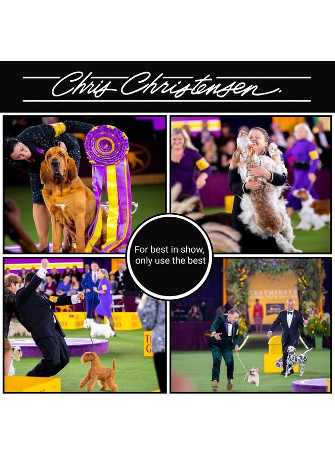 Chris Christensen Big G Dog Slicker Brush For Dogs (Goldendoodles, Labradoodles, Poodles), Groom Like A Professional, Fluff Detangle Style, Saves Time Energy, Coral, Large - Image 4