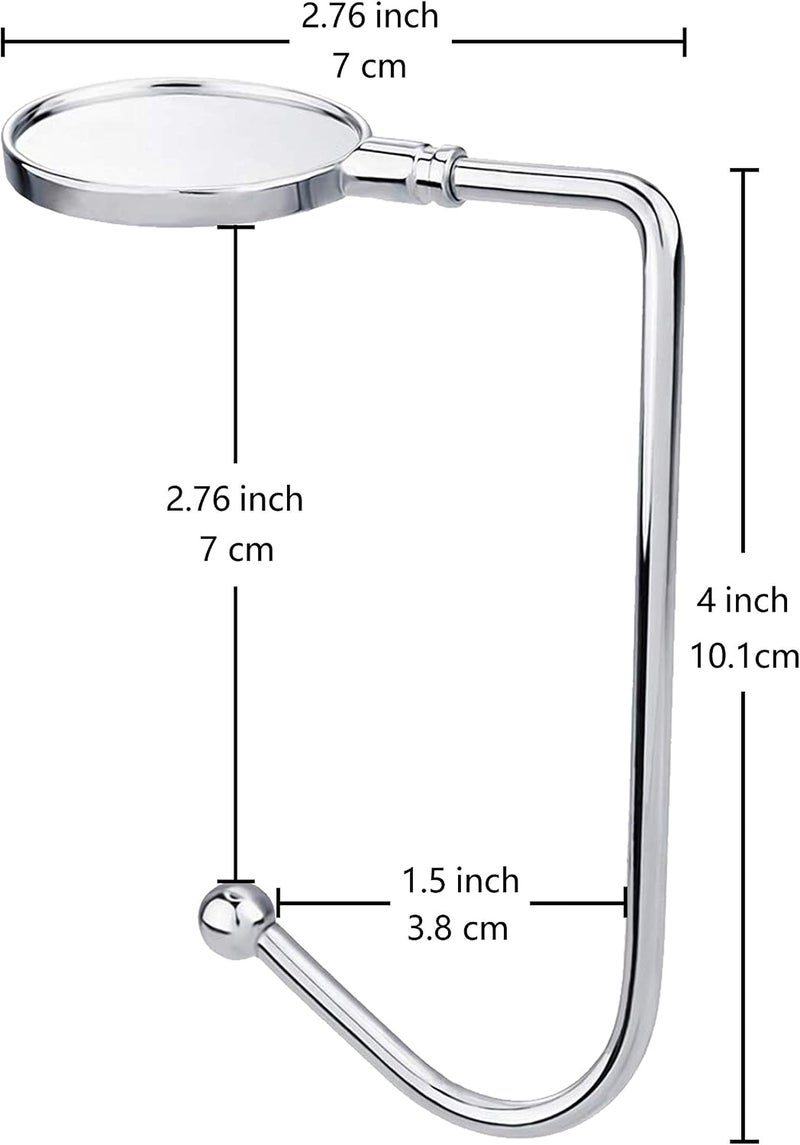 Komotu Christmas Stocking Holder for Mantle - 8 Pack Non-Slip Stocking Mantel Holders Hooks Hanger for Christmas Xmas Fireplace and Party Decoration (Silver) - Image 2