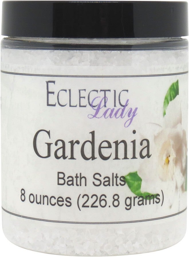 Eclectic Lady Gardenia Bath Salts 8 oz - Image 1