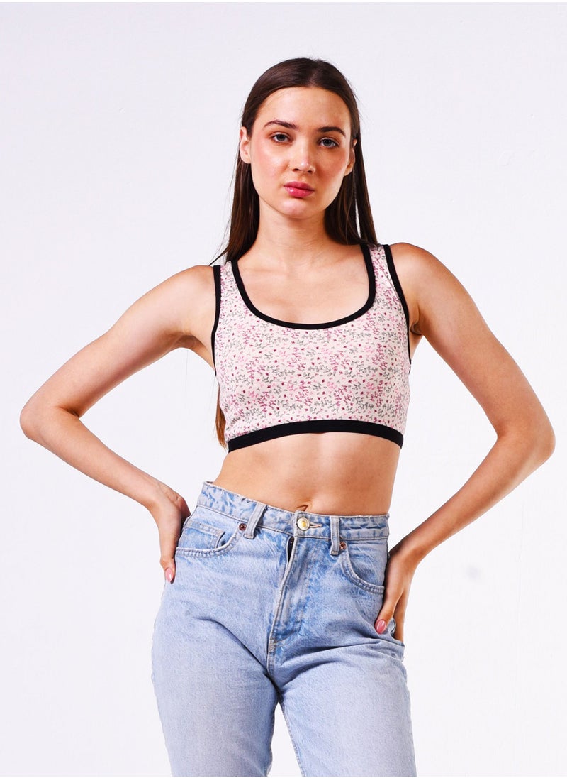 COMODO sport bra print egypt cotton 100%  - Image 1