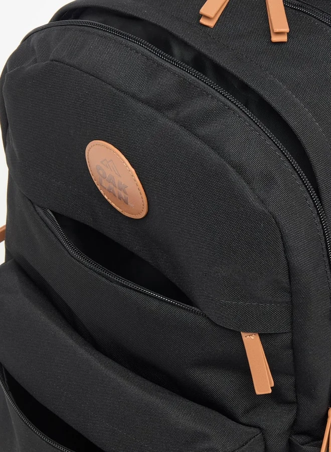 Oaklan by Shoexpress Boys by Shoexpress Solid Backpack with Adjustable Straps - 40x30x15 cm