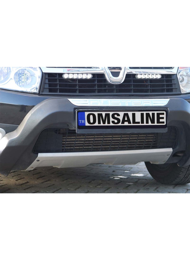 Omsa - Dacia Duster Diffuser Front Bumper Under Plate Gray Between 2010-2017 - Image 1