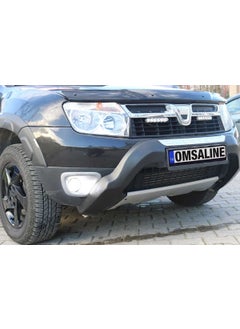 Omsa Dacia Duster Diffuser Front Bumper Under Plate Gray Between 2010-2017  - Image 2