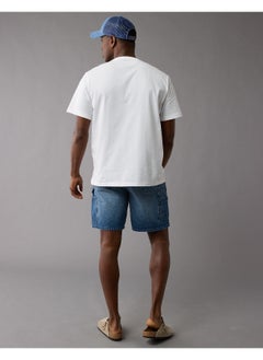 American Eagle Logo Graphic Crew Neck T-Shirt  - Image 2