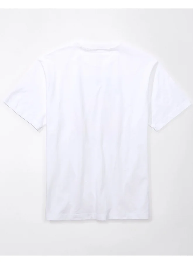 American Eagle Logo Graphic Crew Neck T-Shirt