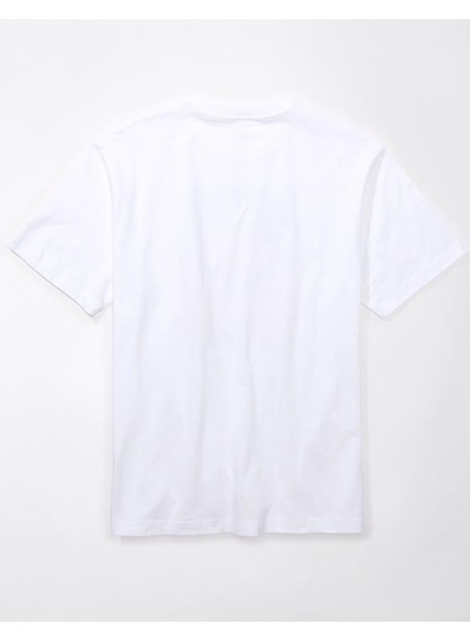 American Eagle Logo Graphic Crew Neck T-Shirt - Image 2