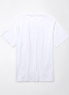 American Eagle Logo Graphic Crew Neck T-Shirt  - Image 5