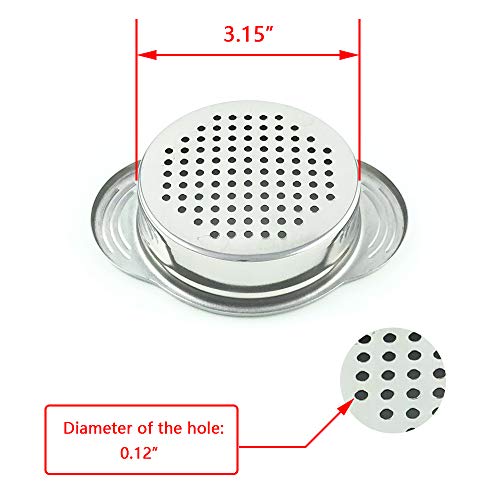 iAesthete Can Strainer - Tuna Strainer - Food Grade 304 (18/8) Stainless Steel, Dishwasher Safe, Food Strainer, Can Colander, Easy To Clean, Eco-friendly - Image 3