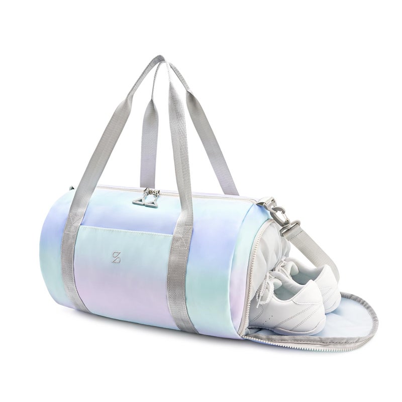 STELLE Dance Bag for Girls Ballet Bag Gifts for Girls Waterproof Sports Gymnastics Bag with Shoe Compartment Cheer Duffle Bag(LM1,F) - Image 1