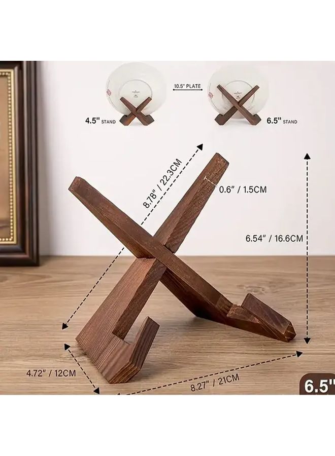 Vintage Handmade Wood Recipe Holder for Kitchen Decor Fits Family Menus Perfect Gift - Image 3