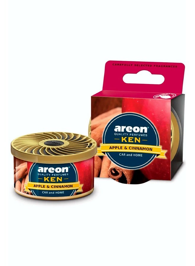AREON Ken Car and Home Air Freshener Apple & Cinnamon