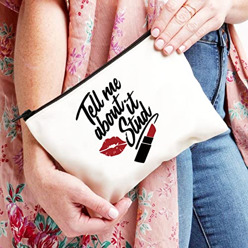 XYANFA Greese Musical Inspired Makeup Bag Movie Fans Gift Theater Gifts Gift for Her Tell Me About it Stud (Tell me about it Stud) - Image 4