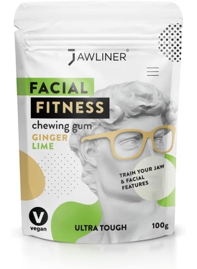 Jawliner علكة جولاينر للياقة الوجه - زنجبيل ليمون - Image 1