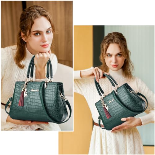 ALARION Womens Purses and Handbags Shoulder Bag Ladies Designer Satchel Messenger Tote Bag - Image 2