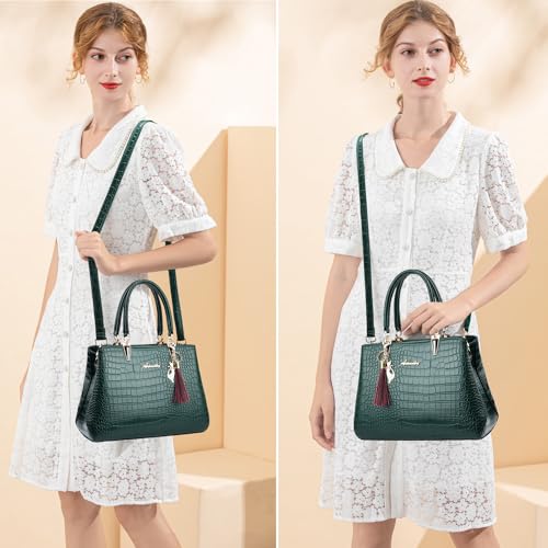ALARION Womens Purses and Handbags Shoulder Bag Ladies Designer Satchel Messenger Tote Bag - Image 3
