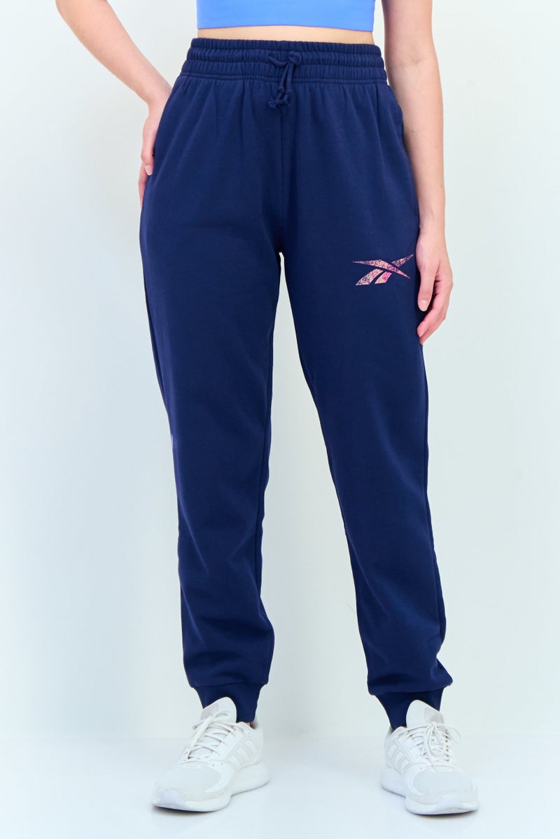 Reebok Women Sportswear Fit Outdoor Sweatpants, Navy - Image 1