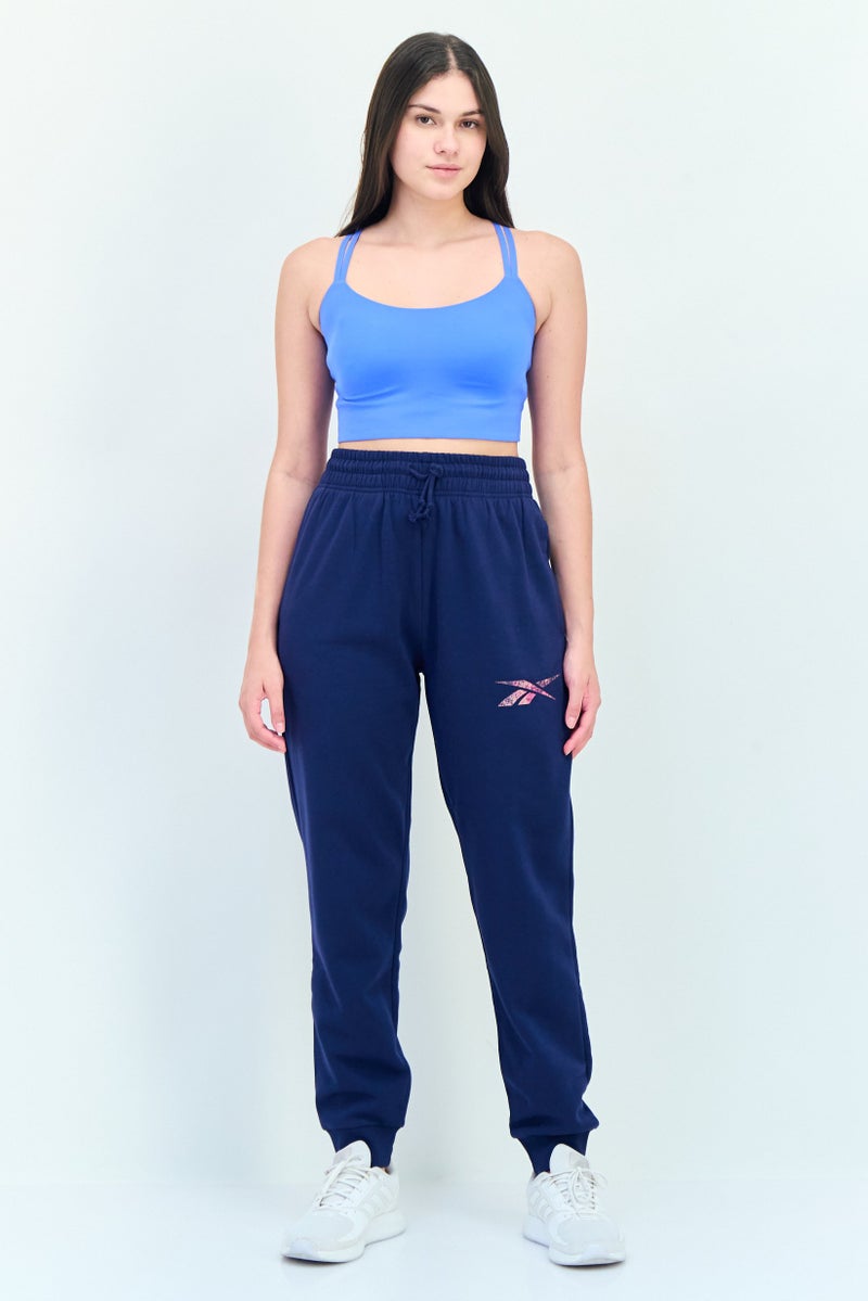 Reebok Women Sportswear Fit Outdoor Sweatpants, Navy - Image 2