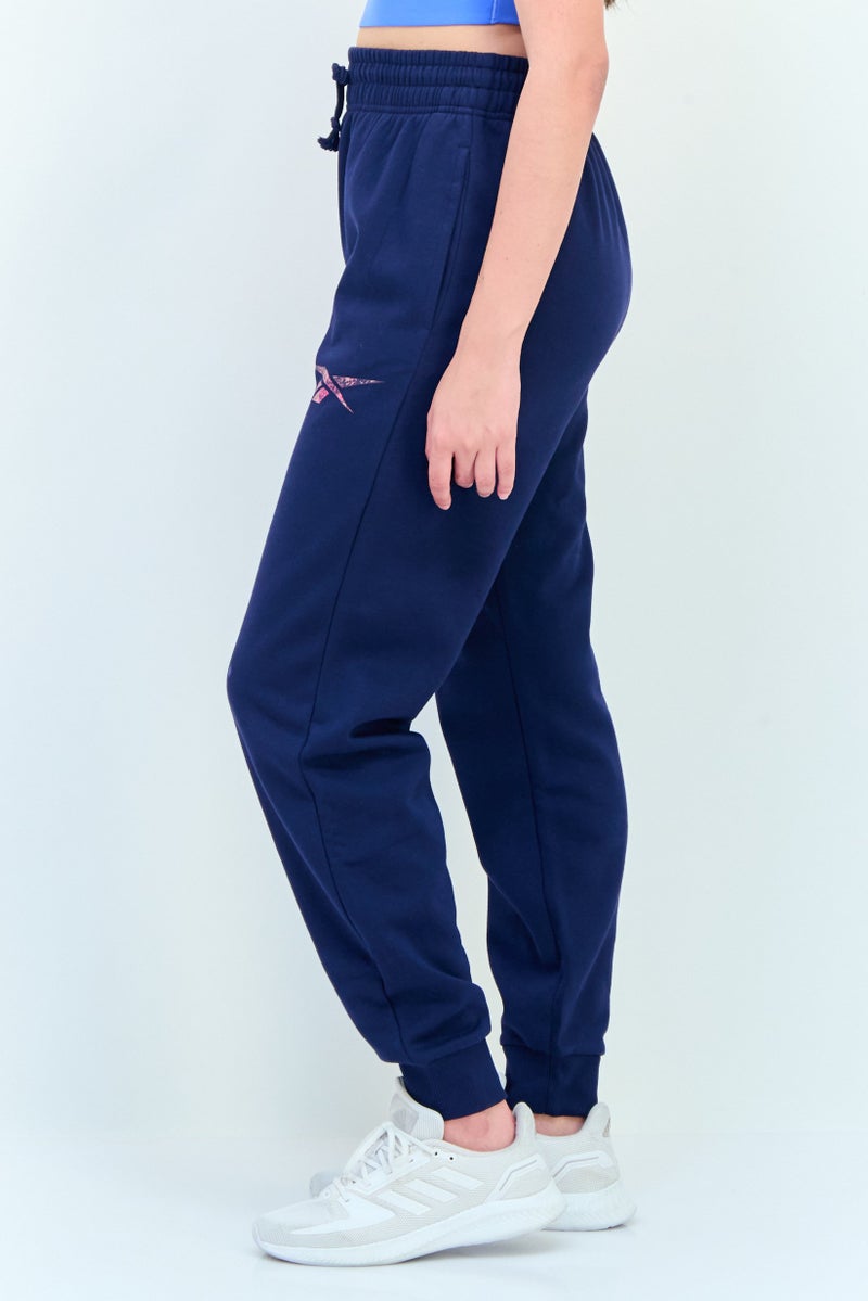 Reebok Women Sportswear Fit Outdoor Sweatpants, Navy - Image 4