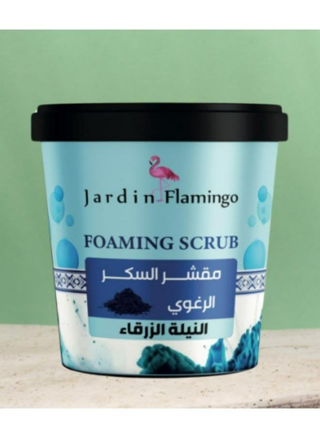 Jardin Flamingo Foaming Sugar Scrub Neela Blue 500 g  - Image 1