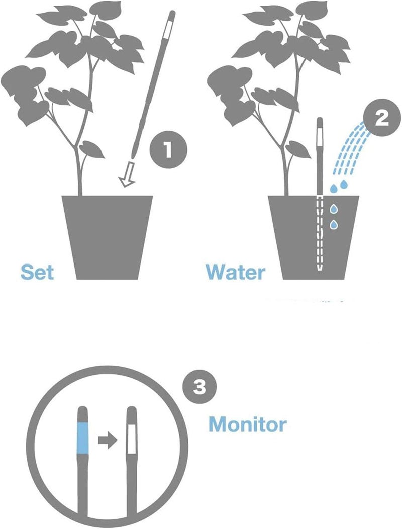 IPPINKA Sustee Aquameter, Moisture Sensor Refills, Bundle of 10 Core Inserts (5 Packs of 2) - Medium - Image 3