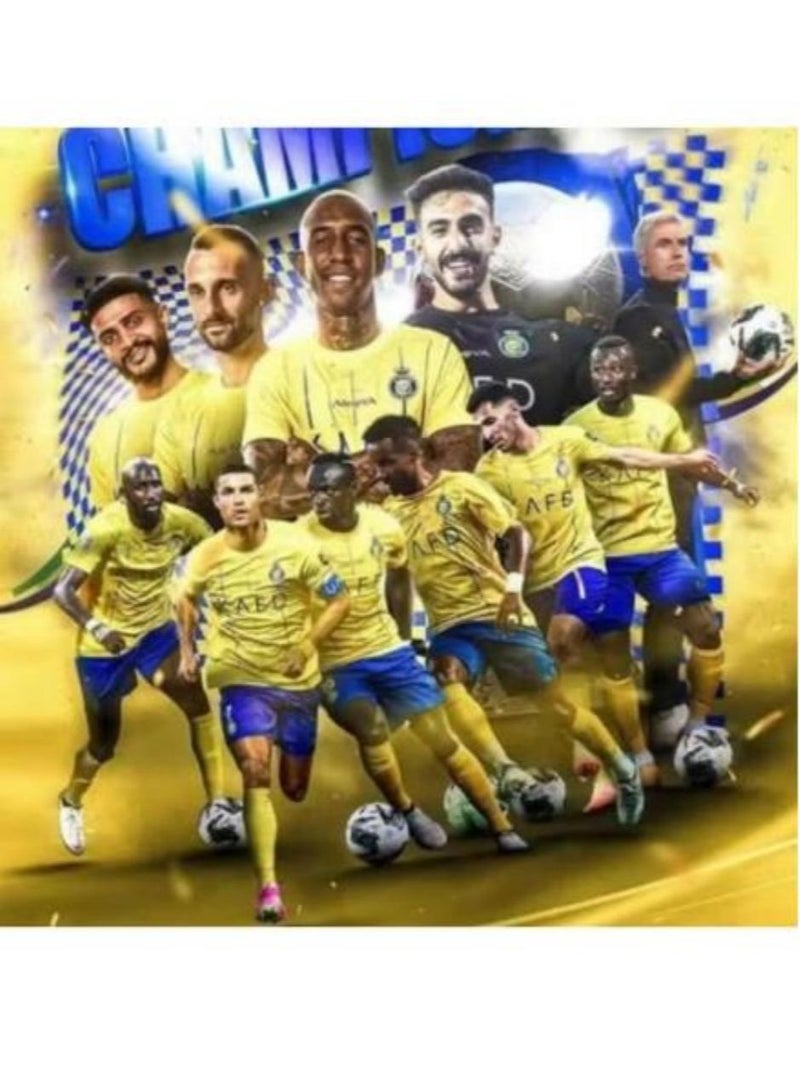 طقم جيرسي لكرة القدم للأطفال، موسم 2024 الجديد، قميص كرة قدم كريستيانو رونالدو رقم 7، طقم جيرسي لكرة القدم بطل العالم لكرة القدم للأطفال والشباب بمقاسات رياضية - Image 5
