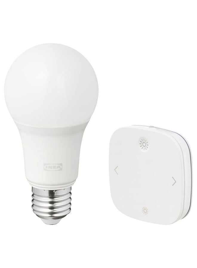 Zaboon Remote Control Kit, Smart Wireless Dimmable/Colour And White Spectrum, E27 - Image 1