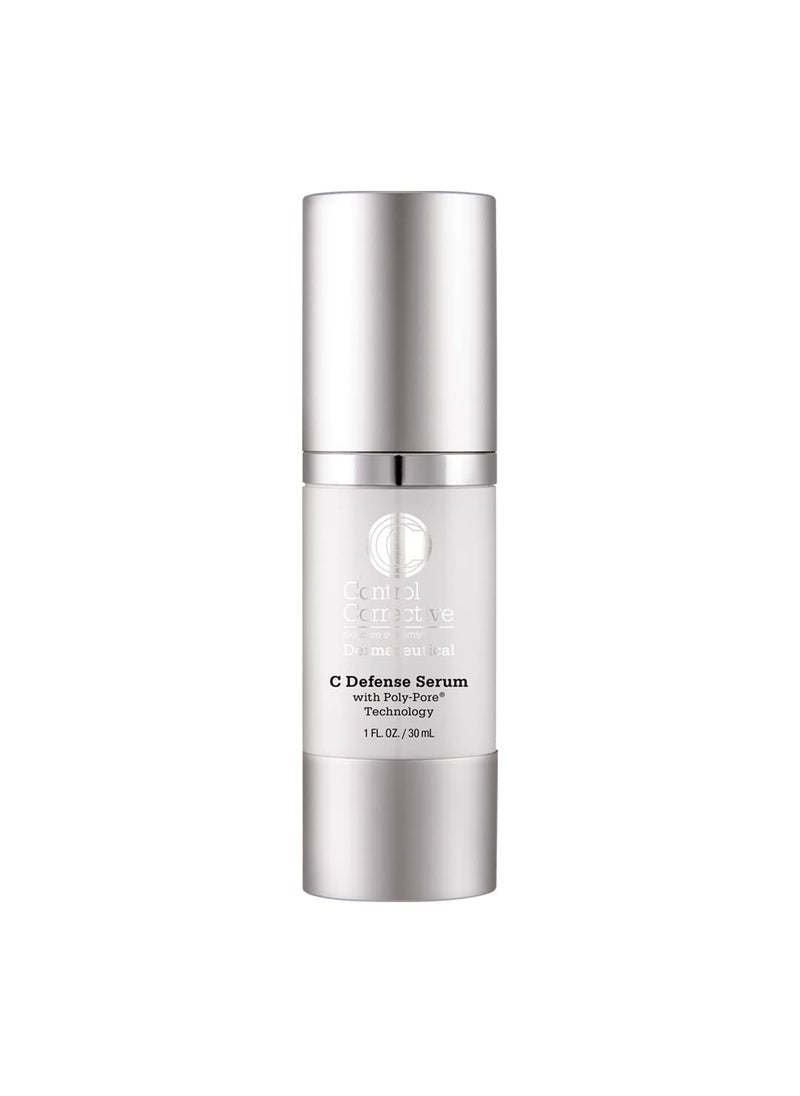 CONTROL CORRECTIVE SKIN CARE SYSTEMS CONTROL CORRECTIVE C Defense Serum With PolyPore Technology  Advanced Vitamin C Serum Plus Hyaluronic Acid Poly Pore Delivery System Time Releases Actives Sustains Hydration Throughout The Day 