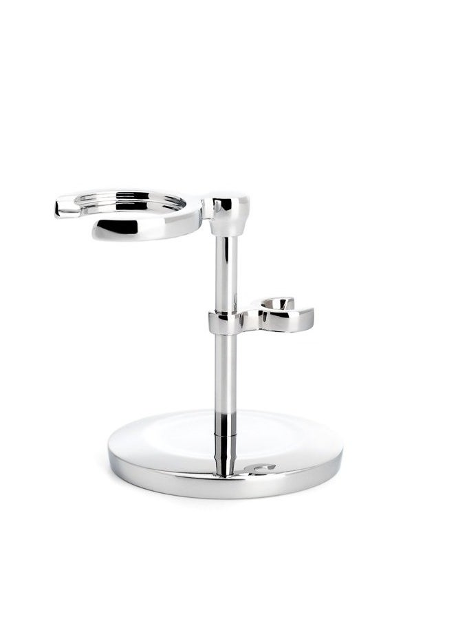 Muhle MÜHLE Chrome Stand for Traditional & Classic Series Safety Razors & Shaving Brushes | Shave Accessory | Modern Design  - Image 1