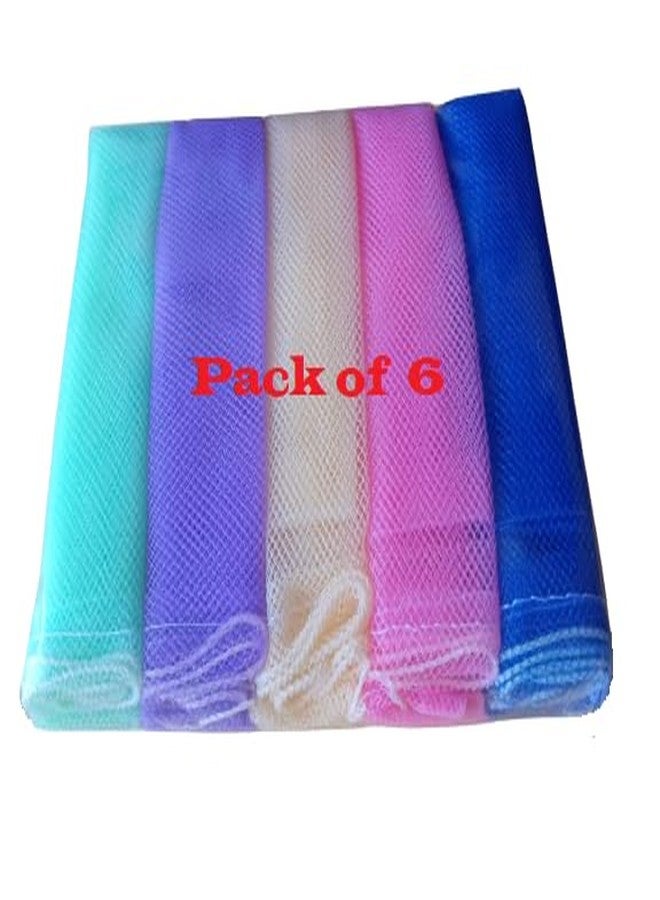 ImegaZ Big Reusable Produce Fridge Storage bags for Vegetables and Fruits (Multicolour Set of 6) - Image 3