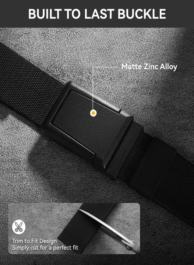 CHAOREN Tactical Belt Men - 1.5" Stretch Work Belt - Quick Release for Military Casual Jeans EDC EMT - Image 5