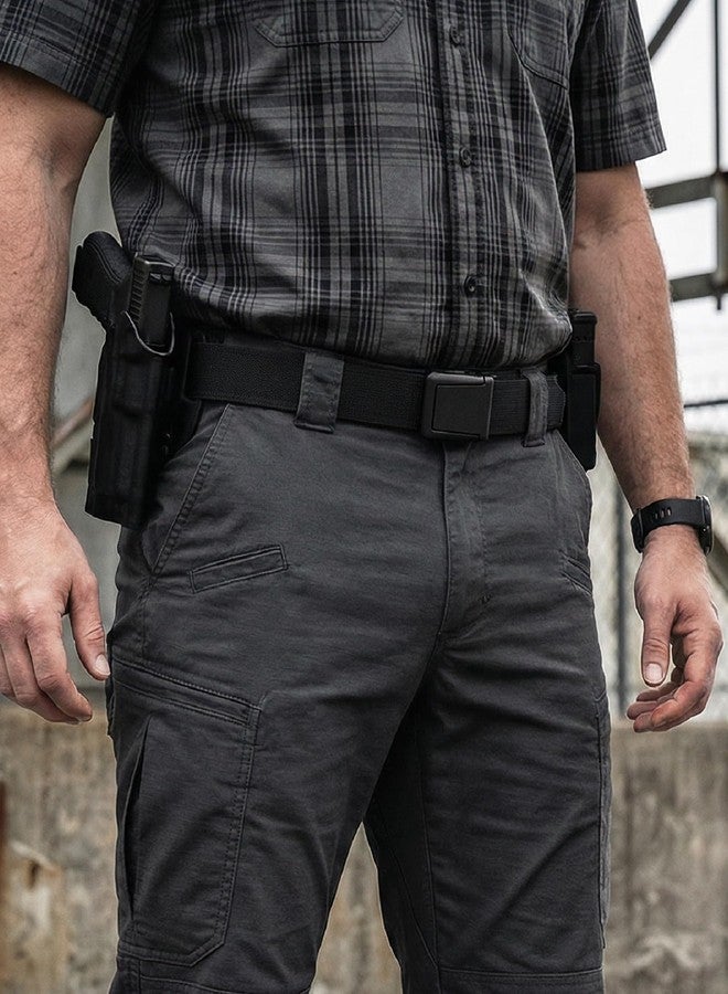 CHAOREN Tactical Belt Men - 1.5" Stretch Work Belt - Quick Release for Military Casual Jeans EDC EMT - Image 3