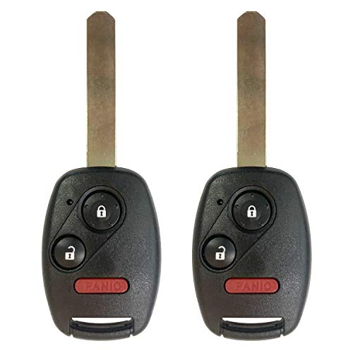 New Replacement for 2009 2010 2011 2012 2013 Honda FIT Remote Car Key Fob 3 Button FCC ID MLBHLIK1Tby AUTOKEYMAX Pair