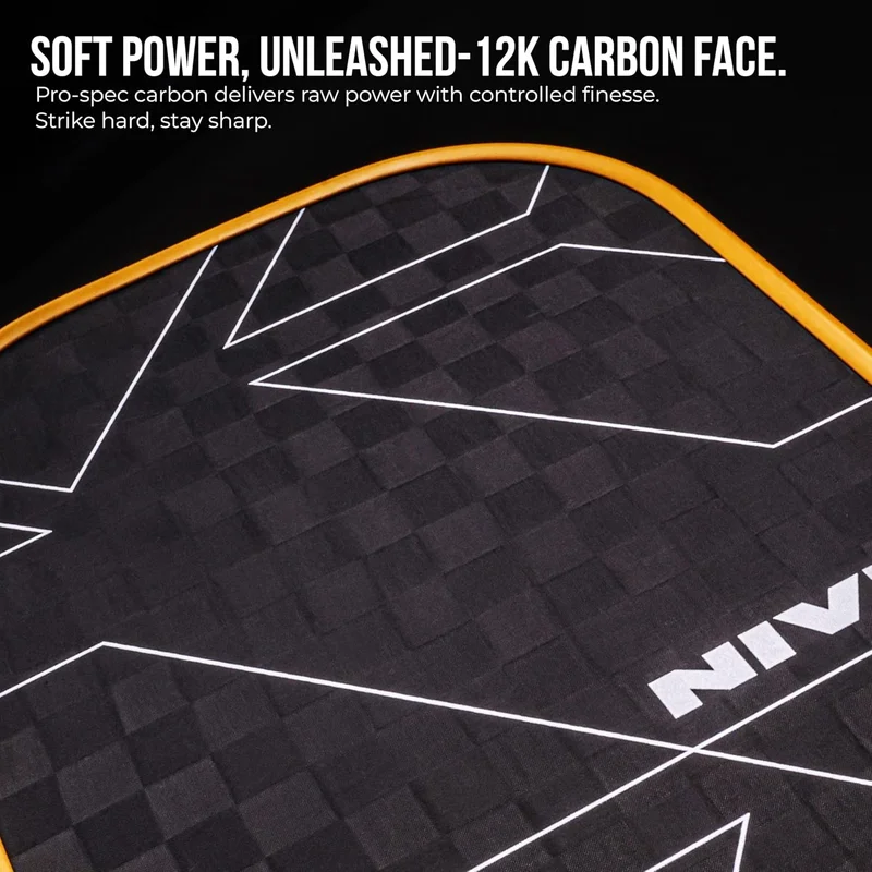 نيفيا Nivia K-5000 Pro Pickleball Paddle with Carbon Surface and Cushion Comfort Handle Grip